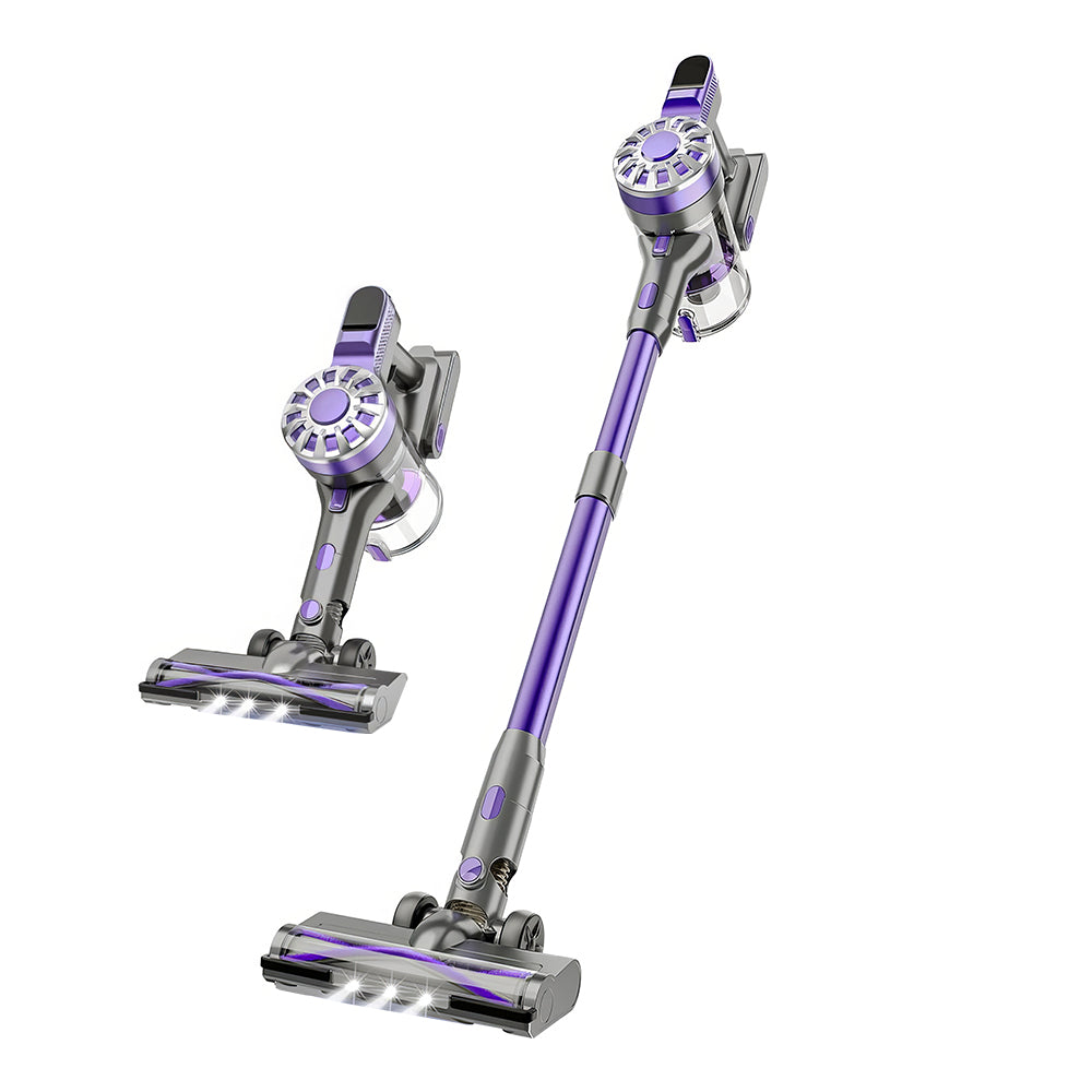 Cordless Stick Vacuum Cleaner 35 Min Runtime Lightweight HEPA Filter