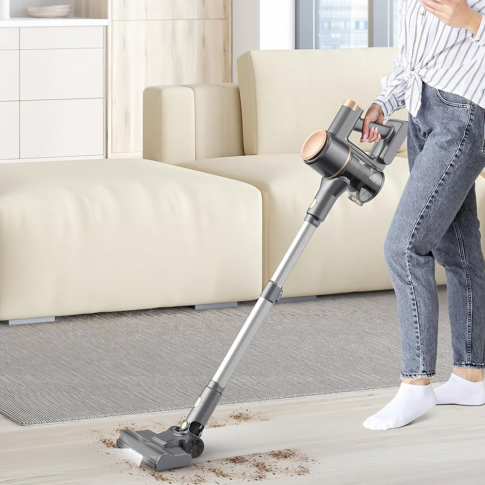 Cordless Stick Vacuum Cleaner 40 Min Runtime Lightweight HEPA Filter