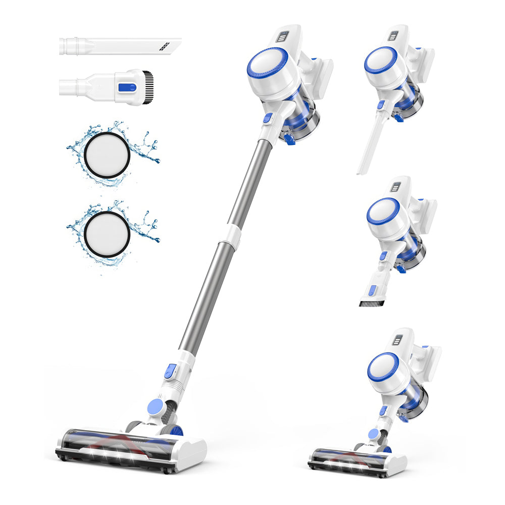 Cordless Stick Vacuum Cleaner 26KPa Smart Display HEPA 45 Min